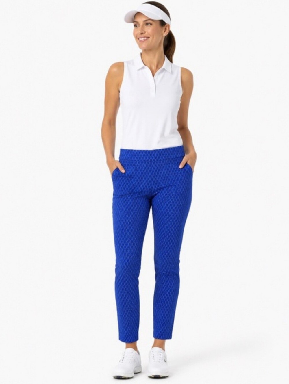 PGA TOUR womans  GOLF PANTS pull - on MOISTURE WICKING brand new SIZE LARGE